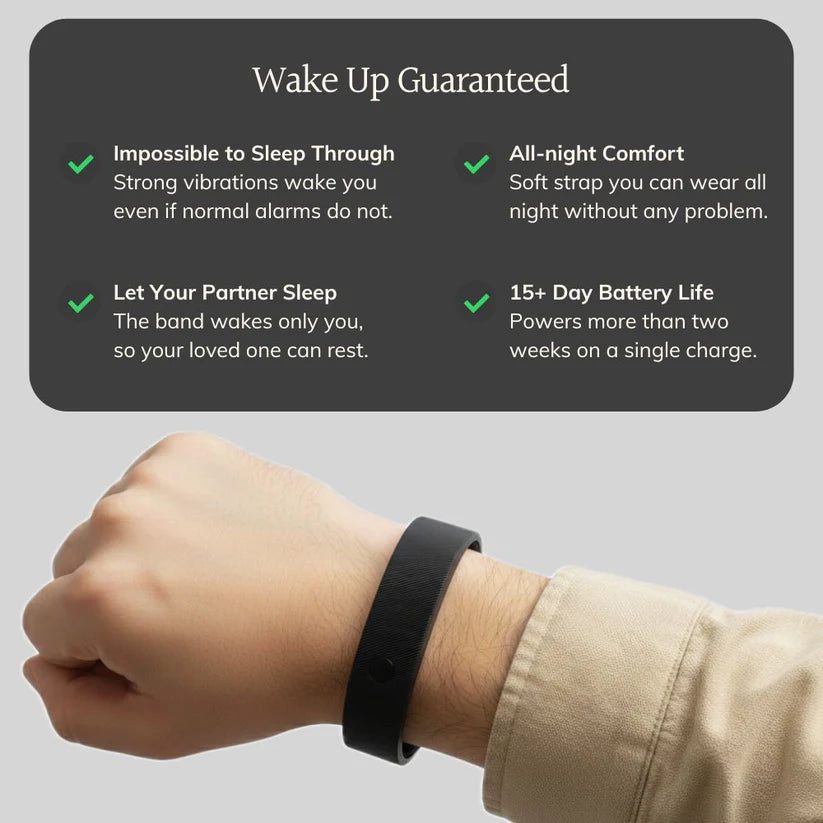 Dawnly Band - Silent Vibrating Alarm for Deaf & HoH