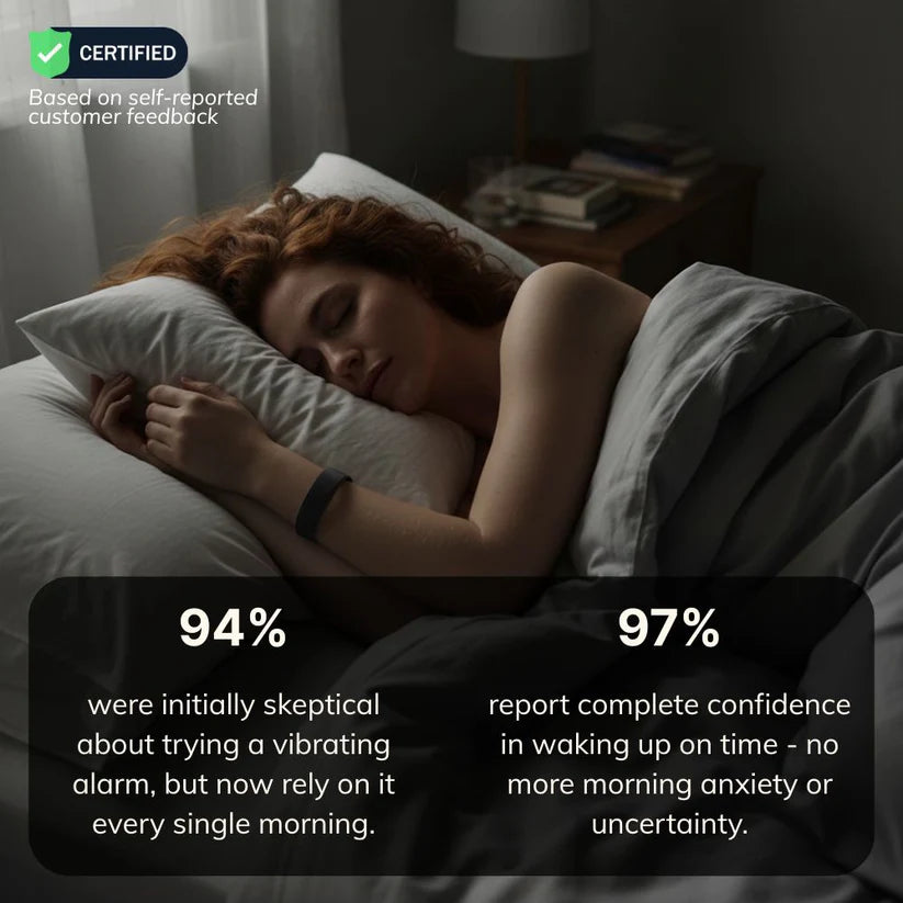 Dawnly Band - Silent Vibrating Alarm for Deaf & HoH